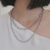 Harlow Curb Chain Silver Necklace