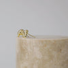 Croissant Gold Stud Earrings