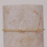 Pave 14K Gold Vermeil Petite Tennis Bracelet | Wanderlust + Co