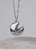 Fortune Cookie Silver Locket Necklace | Wanderlust + Co