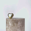 Bubble Heart Silver Locket Pendant