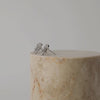 Sunlit Silver Stud Earrings