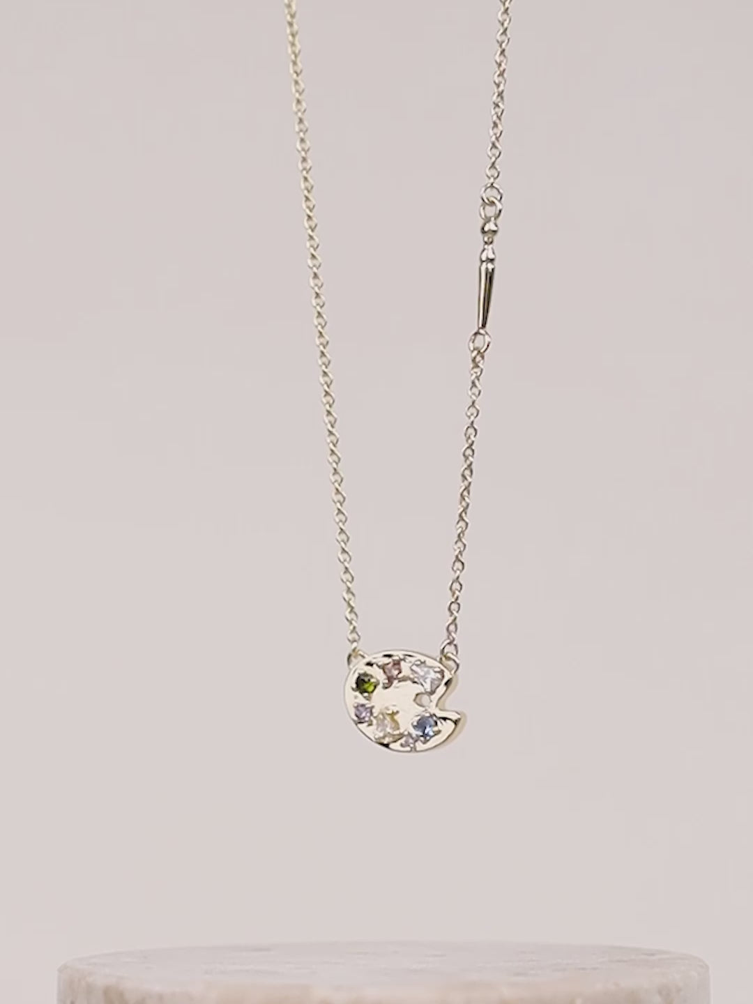 Art Palette Gold Necklace | Wanderlust + Co