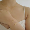 Infinity Link Pave 14K Gold Vermeil Bracelet