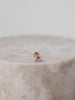 Sapphire 14K Solid Gold Flat Back Earring | Wanderlust + Co
