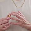 Cross 14K Gold Vermeil Ring