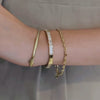 Petite Link Anchor 14K Gold Vermeil Bracelet | Wanderlust + Co