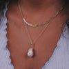 Gem Pearl Baroque 14K Gold Vermeil Necklace | Wanderlust + Co
