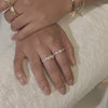 Classic Baguette 14K Gold Vermeil Ring