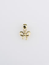 Bow Gold Drop Charm | Wanderlust + Co
