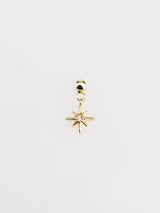 Sparkle Gold Drop Charm | Wanderlust + Co