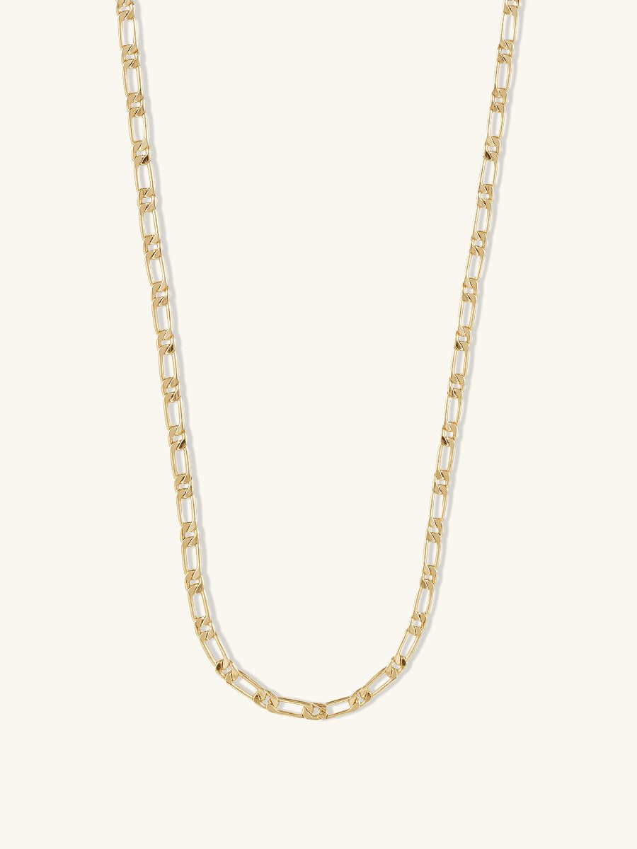 Figaro Gold Chain Necklace Wanderlust Co - Main Image