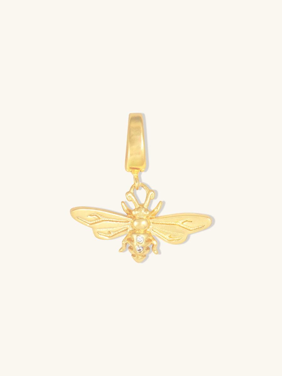 Bee Gold Charm | Wanderlust + Co