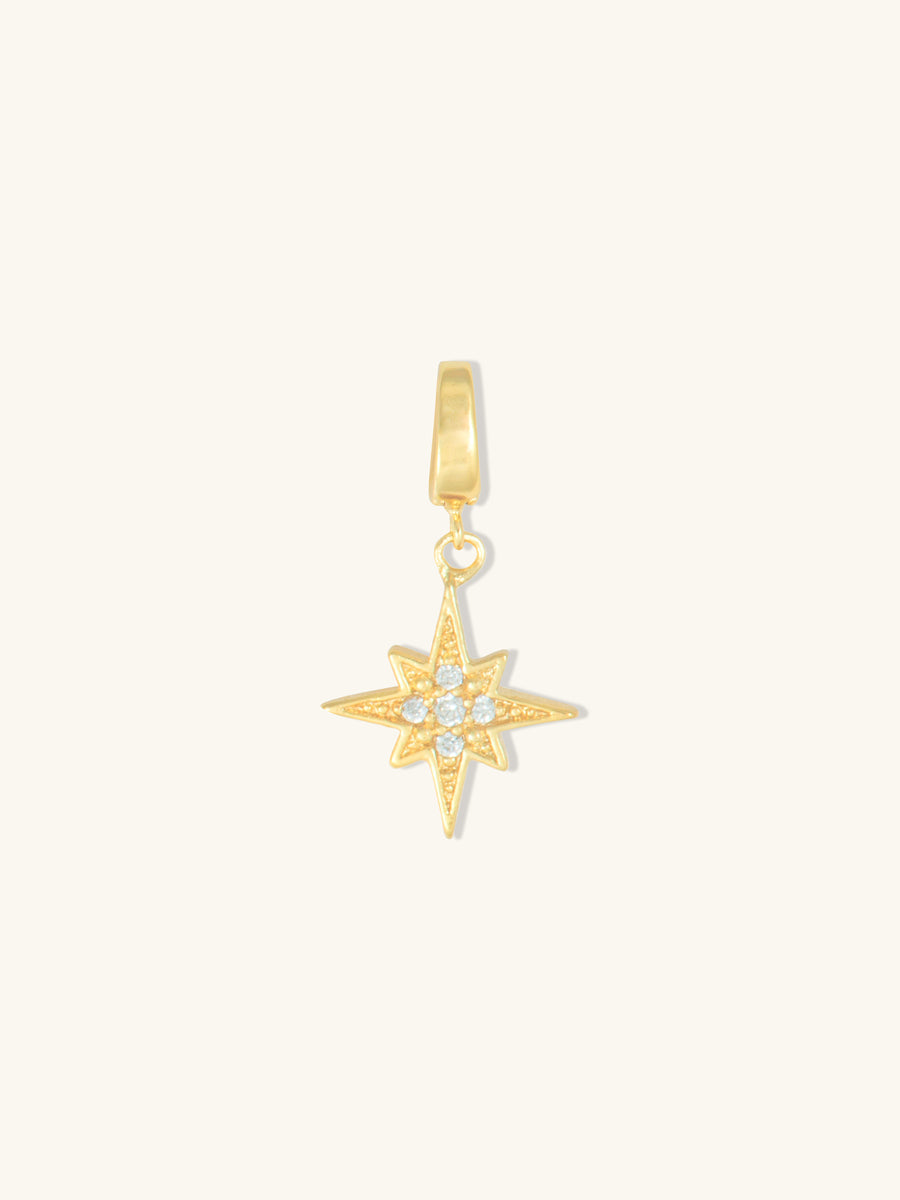 Wishing Star Gold Charm | Wanderlust + Co