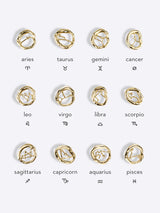 Zodiac Constellation Gold Charm | Wanderlust + Co