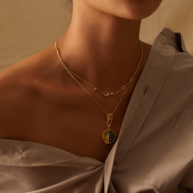 Presence Gold Necklace
