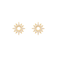 Sunlit Hoop Gold Earrings | Wanderlust + Co