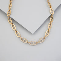 Multi Link Anchor 14K Gold Vermeil Necklace | Wanderlust + Co
