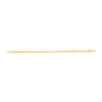 Chunky Curb Gold Chain Bracelet | Wanderlust + Co