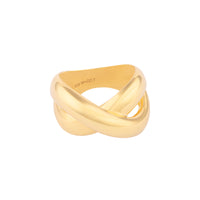 Cross 14K Gold Vermeil Ring | Wanderlust + Co