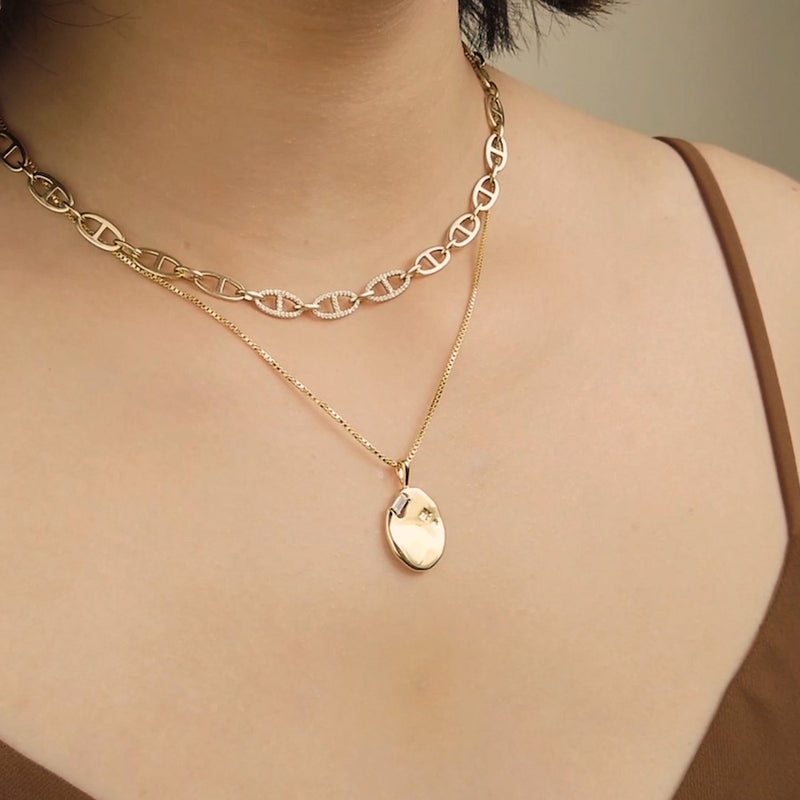 14k gold cheap wonder woman necklace