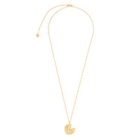 Fortune Cookie Gold Locket Necklace | Wanderlust + Co