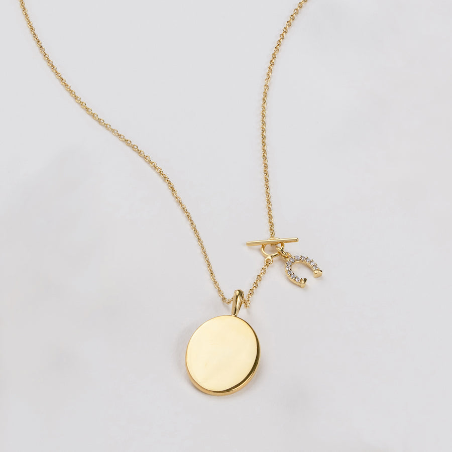 Sabrina designs initial on sale necklace