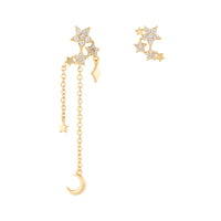 Wish Upon The Stars Gold Drop Earrings | Wanderlust + Co