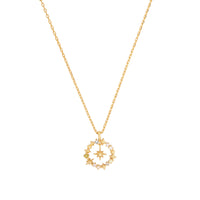 Selene Star Gold Necklace | Wanderlust + Co