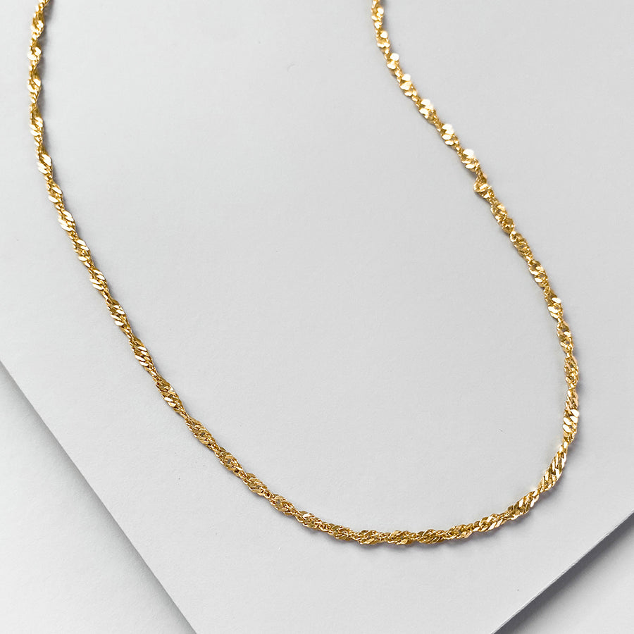 Rope Twist Chain Necklace – Sterling Forever