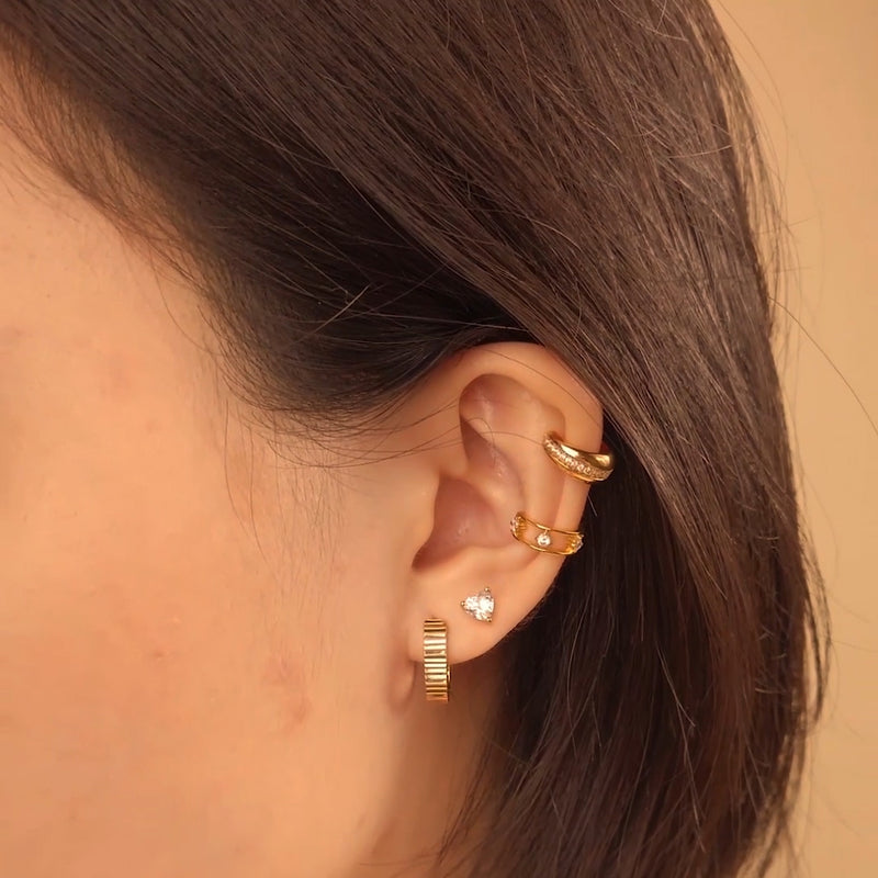 10mm discount huggie earrings