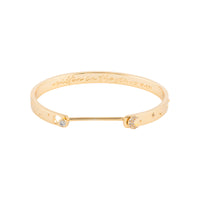 Constellation Gold Mantra Bangle (Written in the stars) | Wanderlust + Co