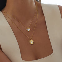 To The Sea Gold Necklace | Wanderlust + Co 