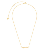 Aquarius Gold Necklace | Wanderlust + Co 