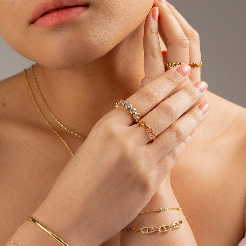 Gemini Gold Ring | Wanderlust + Co